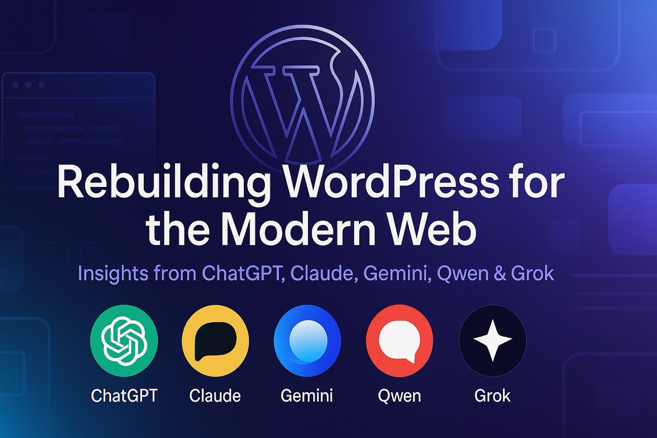 Rebuilding WordPress for the Modern Web